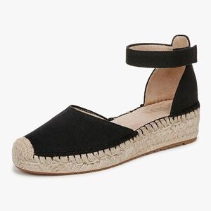 Naturalizer Soul Wren Comfort Espadrille Shoe Black 9.5 NEW